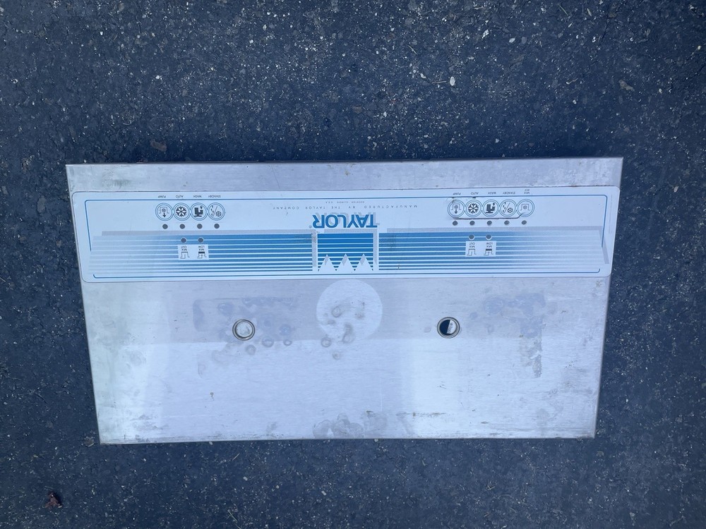 Taylor Soft Serve Machine 8756 Front Panel