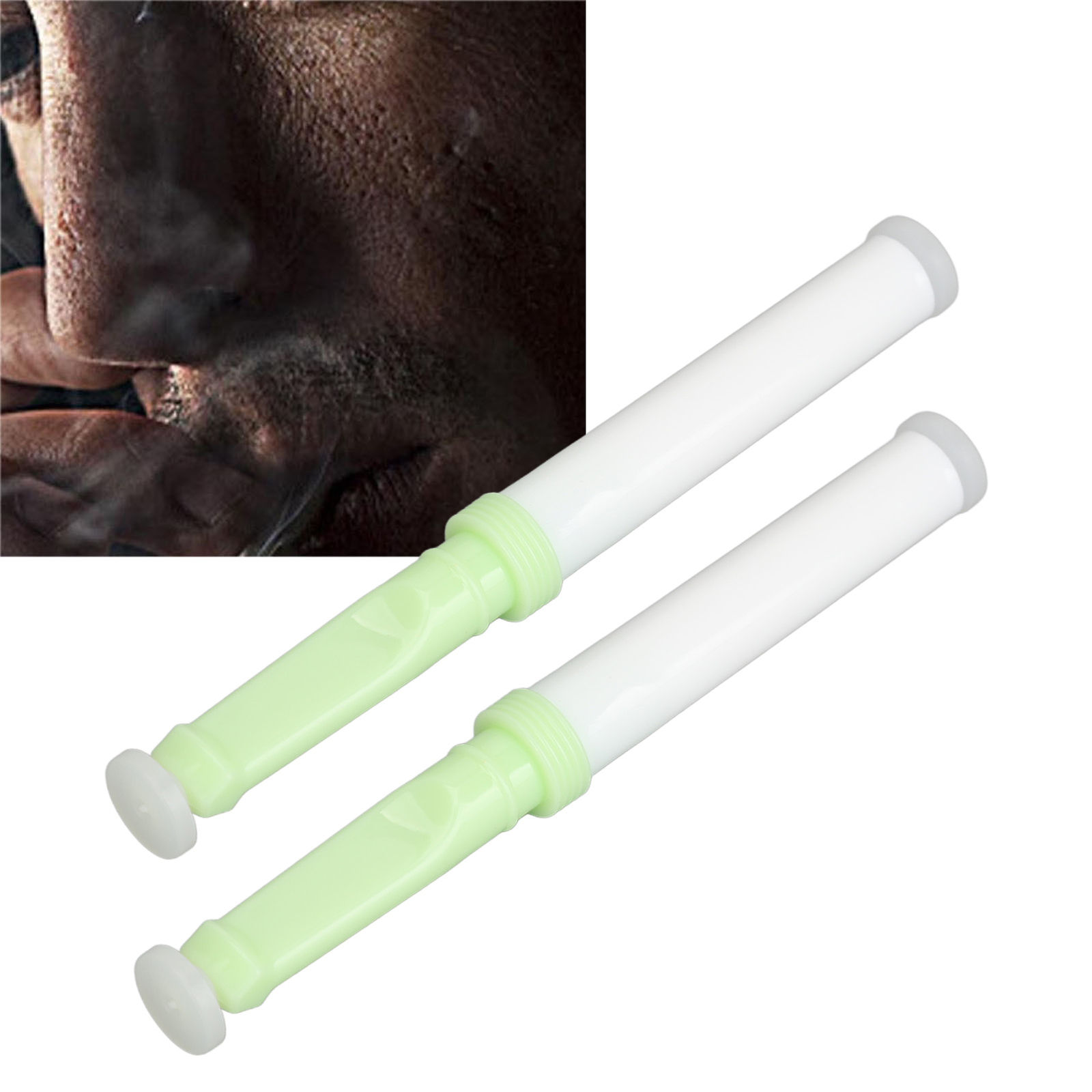 2pcs Smoke Cessation Device Concentration Stress Relief Anxiety Reduction
