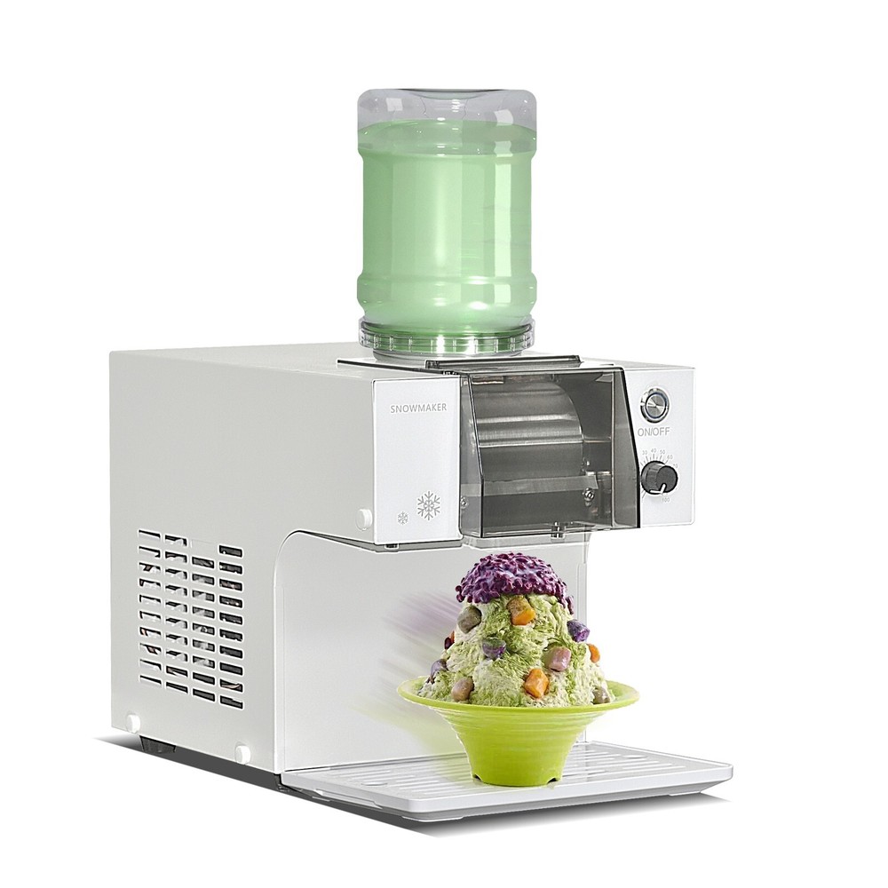 USA Automatic Hom Snowflake Ice Machine Shaved Ice Making Machine