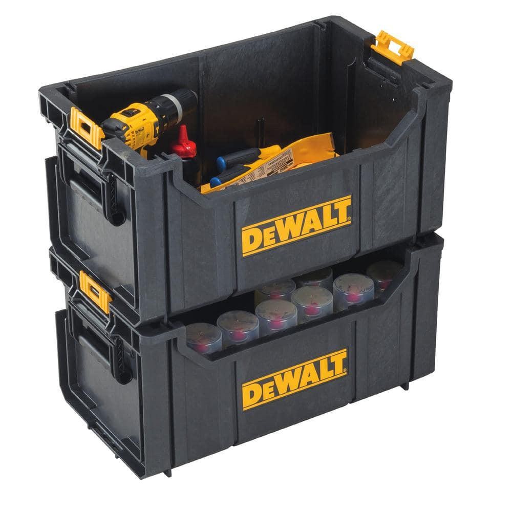 DEWALT DWST08205 ToughSystem 22" Tote Tool Box – Stackable, Heavy-Duty