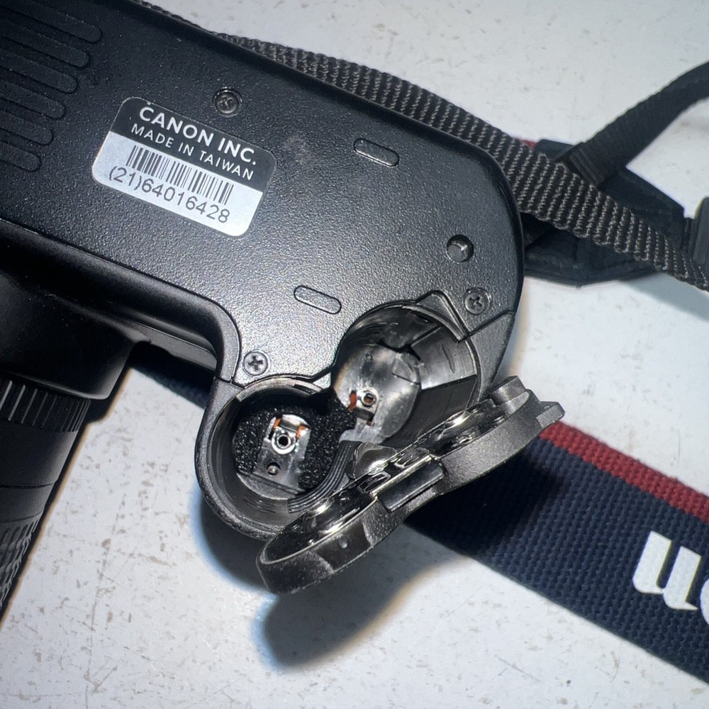 Canon EOS Camera 35-80 mm & Strap Not Tested