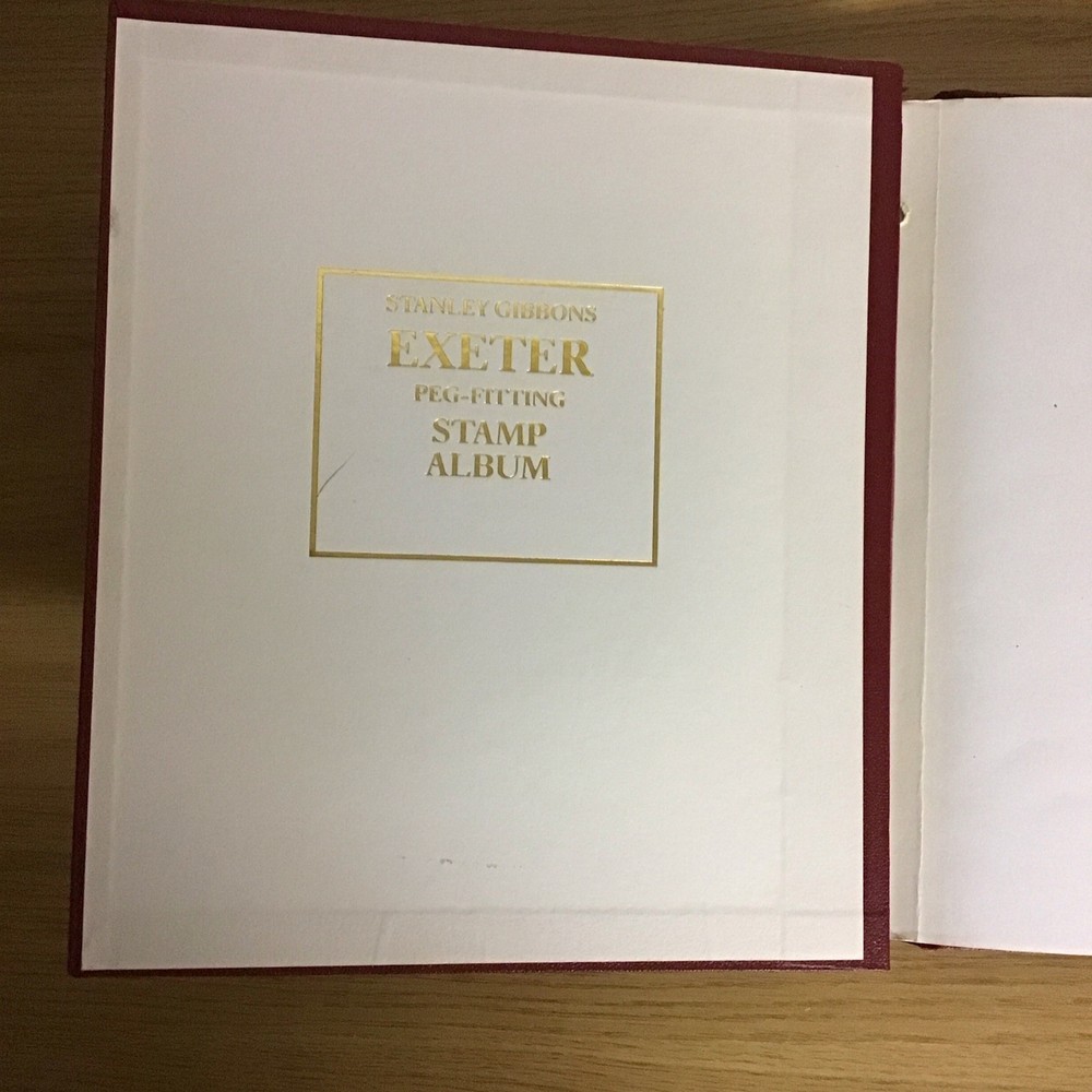 Stanley Gibbons Exeter Stamp Album With Leaves