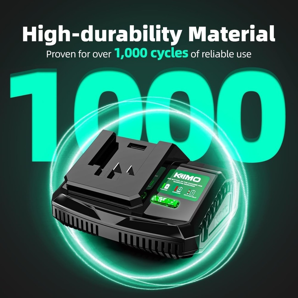 KIMO 20V Battery Adapter with Rapid Charging & Lightweight Design