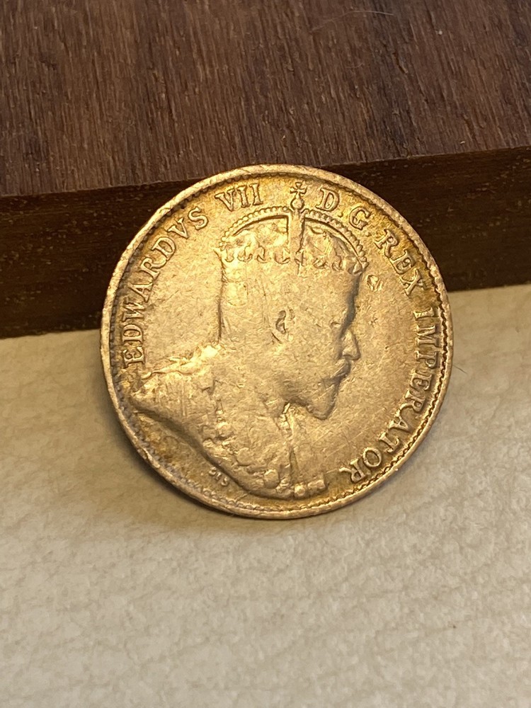 1908 Newfoundland 5 Cent