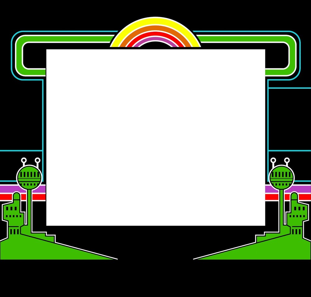 Moon Patrol arcade bezel graphics williams