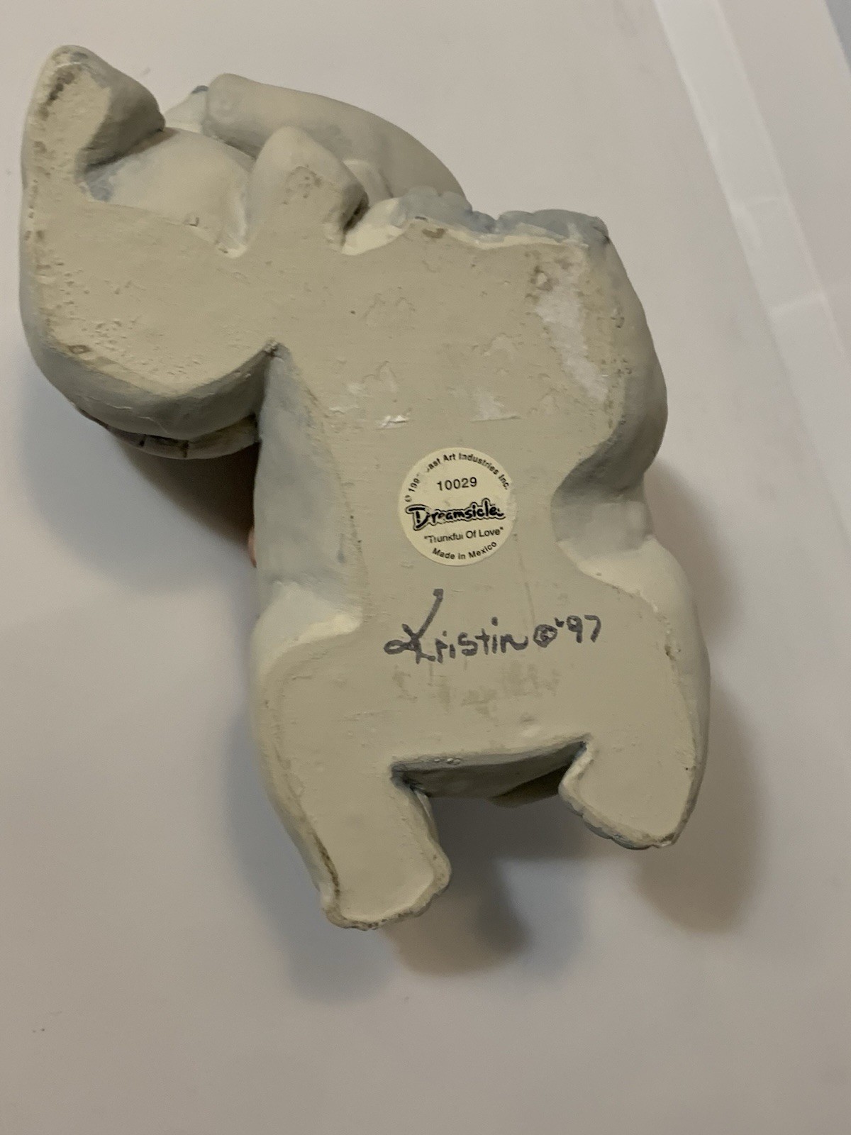 Dreamsicles Elephants Trunkful Of Love By Kristin 1996