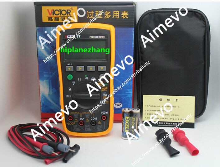 Process Calibrator Analog Output Simulate Transmitter 0-20mA & Multimeter 2in1
