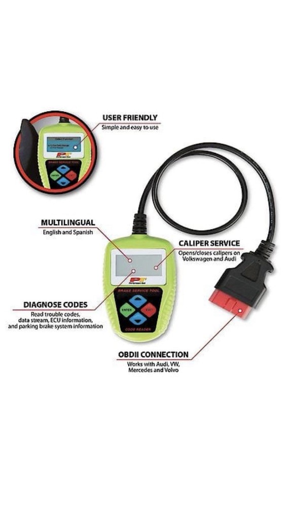 Performance Tool (PT) W3000 Electronic Parking Brake Tool NEW
