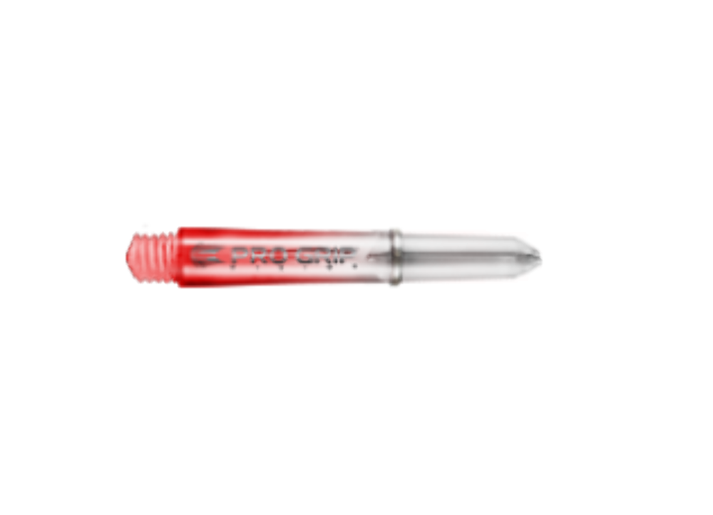 Target Pro Grip Vision Shafts - Clear Red Short