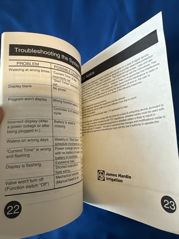 Rain Dial Controller 6,9&12 Installation & Programming PAPER Guide James Hardie