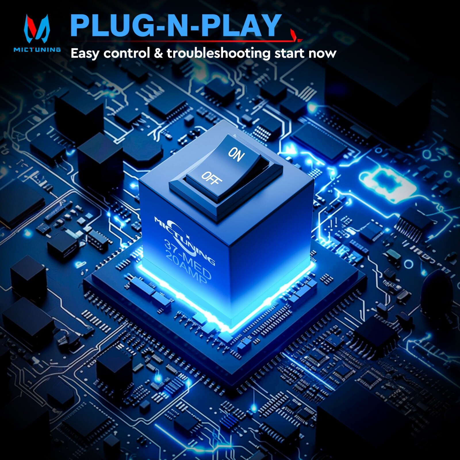 6-Pack 9038 Relay Bypass Switch Kit - Diagnostic Scanner & Test Tool 12V System