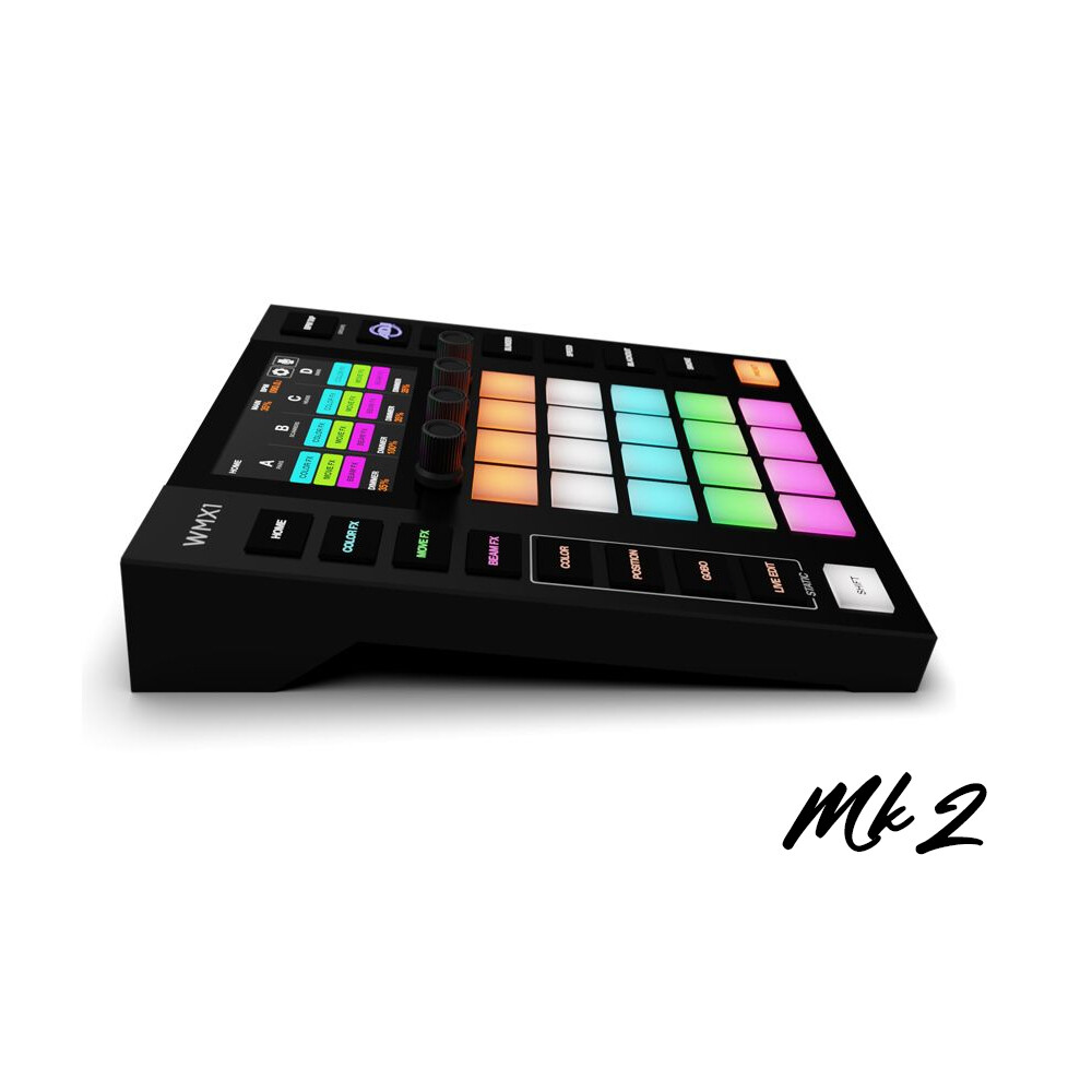 ADJ Wolfmix Mk2 standalone lighting control system w/ 17" Large Case + DMX Cable