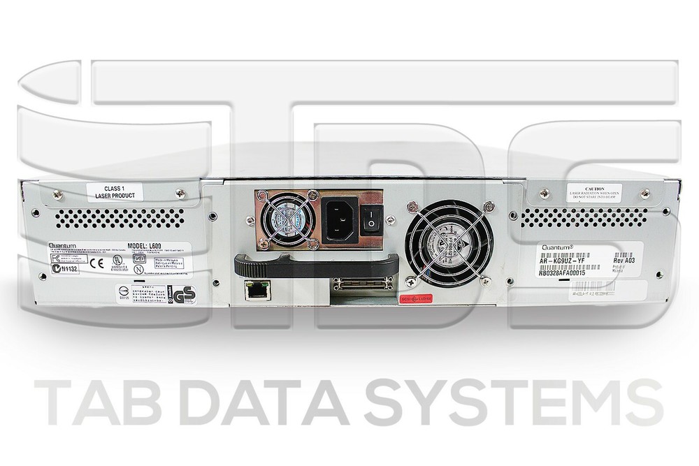 Quantum L600 Superloader SDLT320 Tape Autoloader AR-KG9UZ-YF
