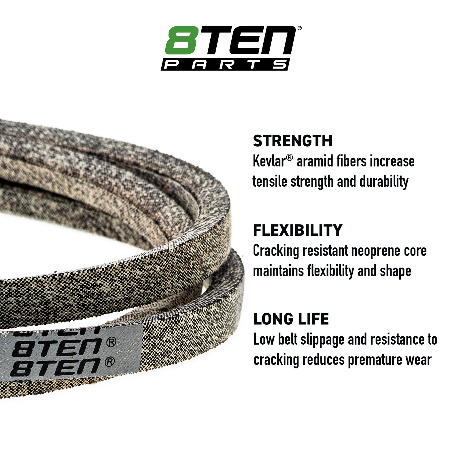 8TEN Deck Rebuild Kit for Troy-Bilt Pony Bronco TB42 42 Inch 942-04308 918-06991