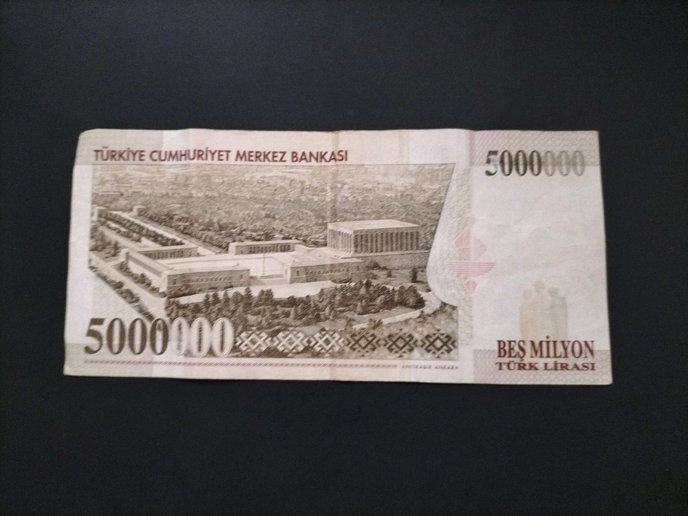 Turkey 5 Million Lira