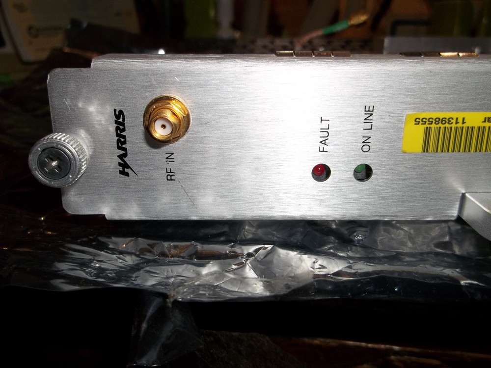 HARRIS RECEIVER ASSY ASSEMBLY 193-115039-001 MODULE BM18 (BB2)
