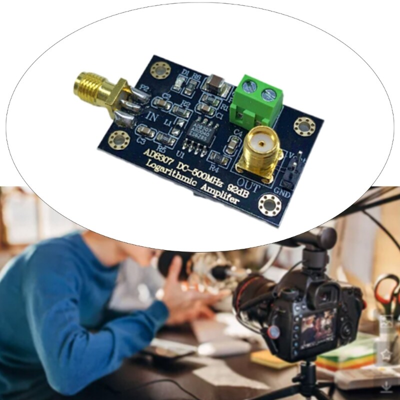 AD8307 RF Power Detector Module DC5V-500MHz Power RF Log Amplifier Board
