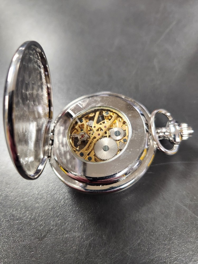Sgian Dubh Thistle Automatic Pocket Watch - Pw112m
