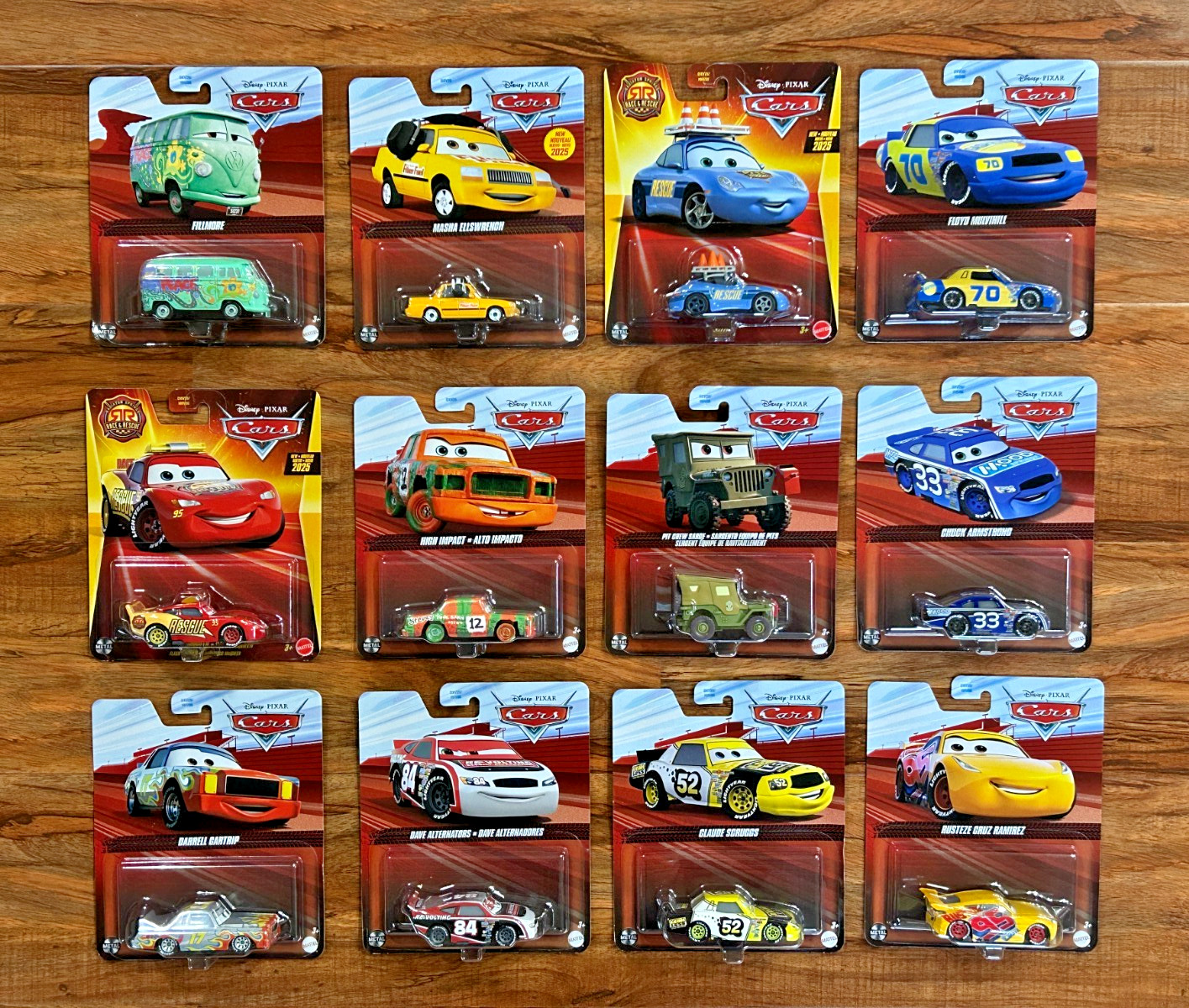 Disney Pixar Cars 1:55 Diecast - Over 100 Available- You Pick