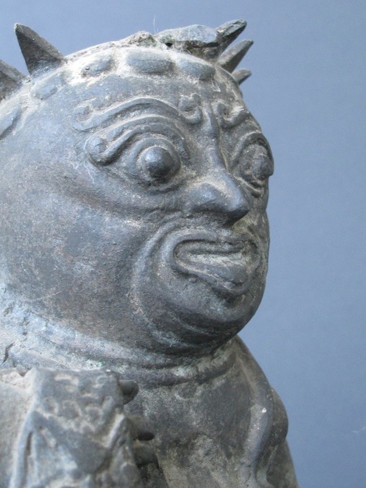 Old Deity In Bronze, Bali