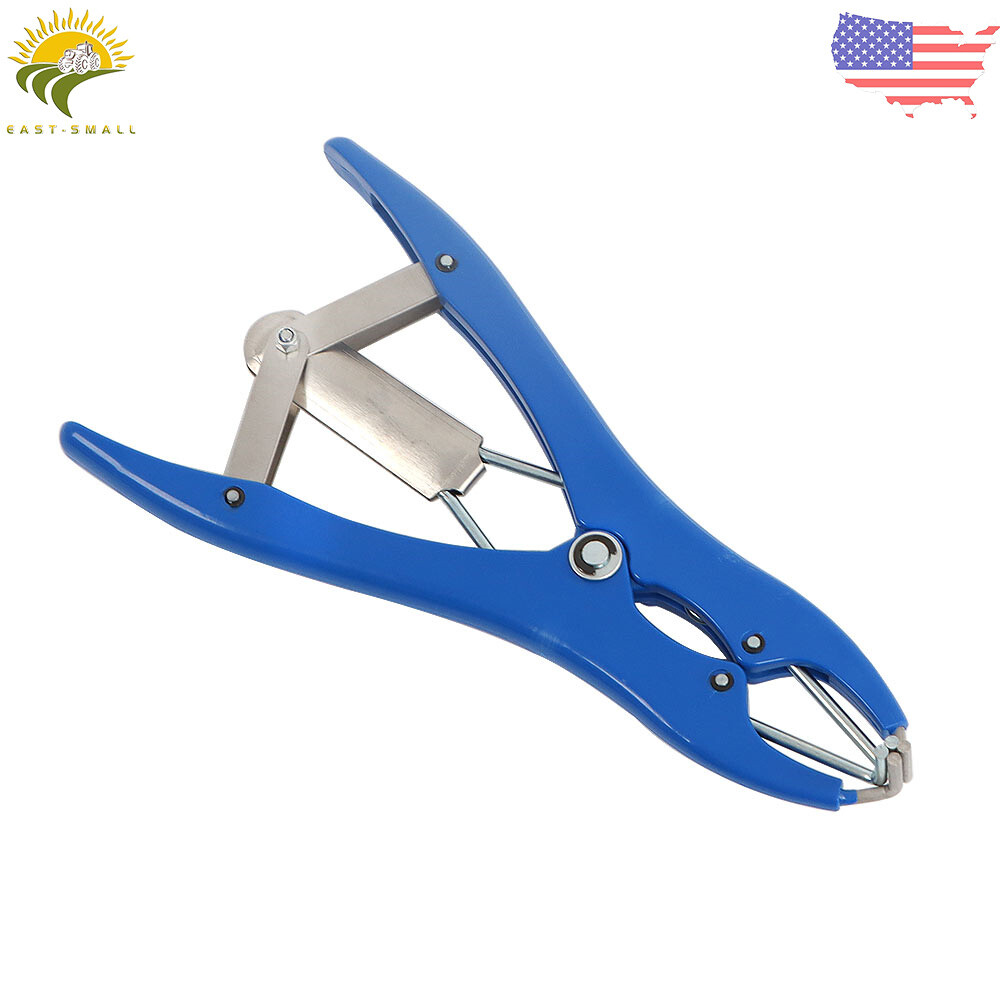 Bander Docking Elastrator Sheep Lamb Castration Applicator ＋ 100 Marking Ring