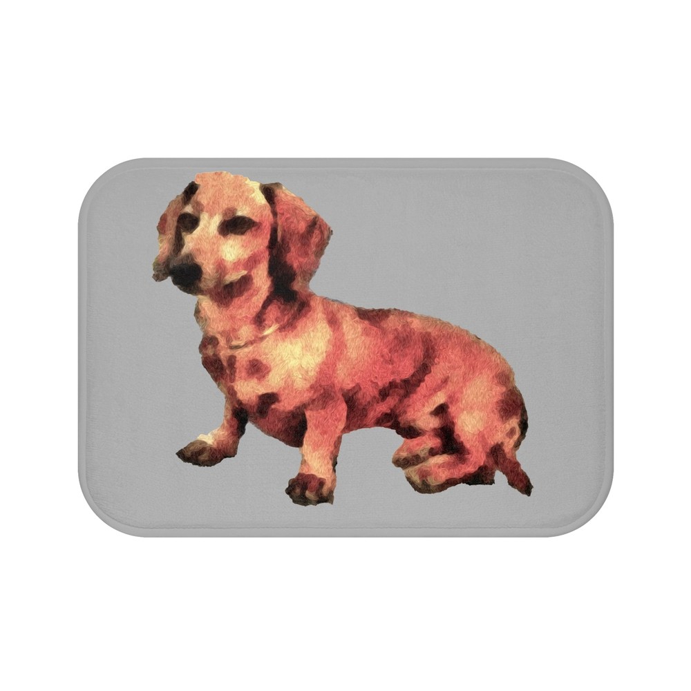 Dashchund 'Simone' Bathroom Rug Mat -