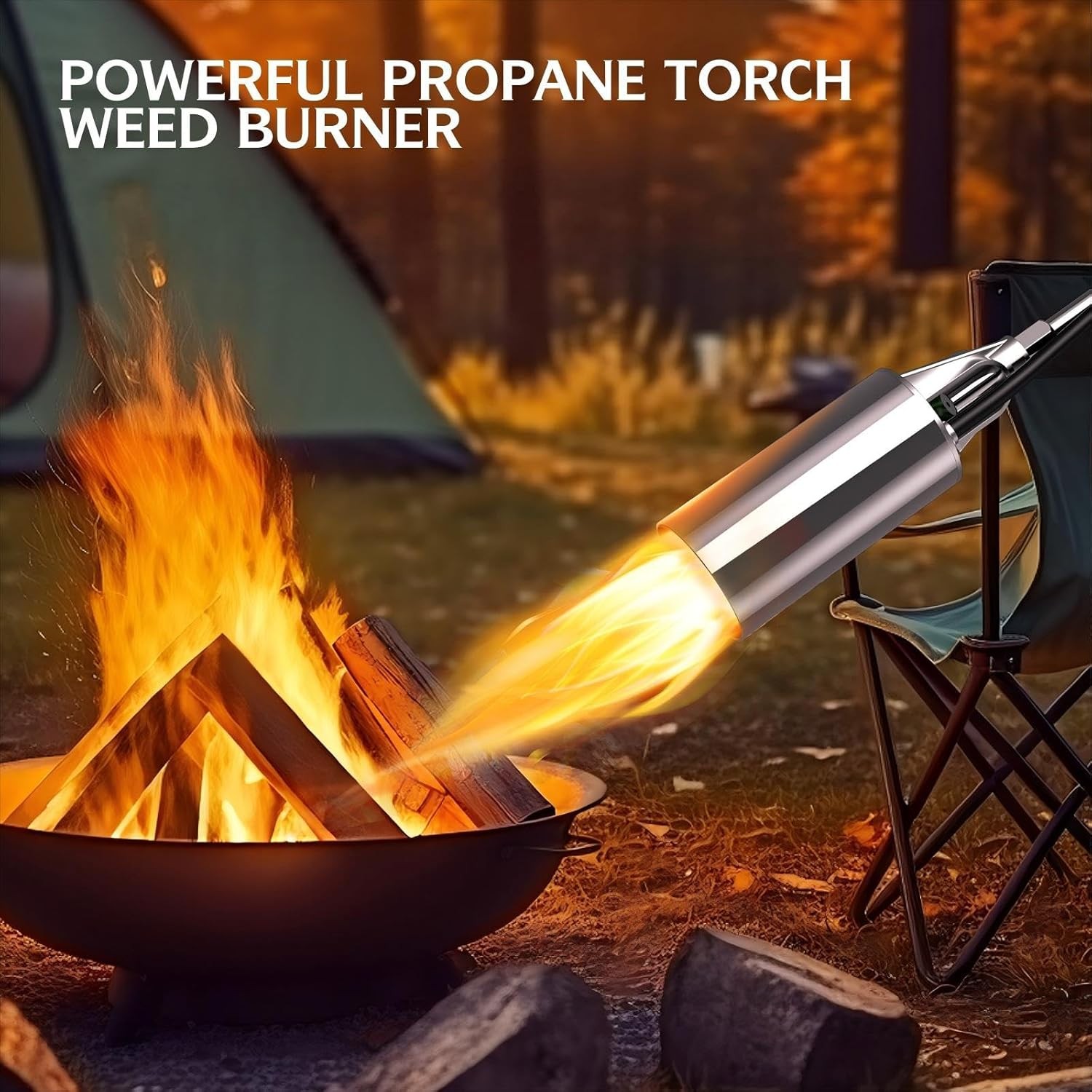 SEVENMEET HP516 Propane Torch Weed Burner Kit, High Output Weed Torch with