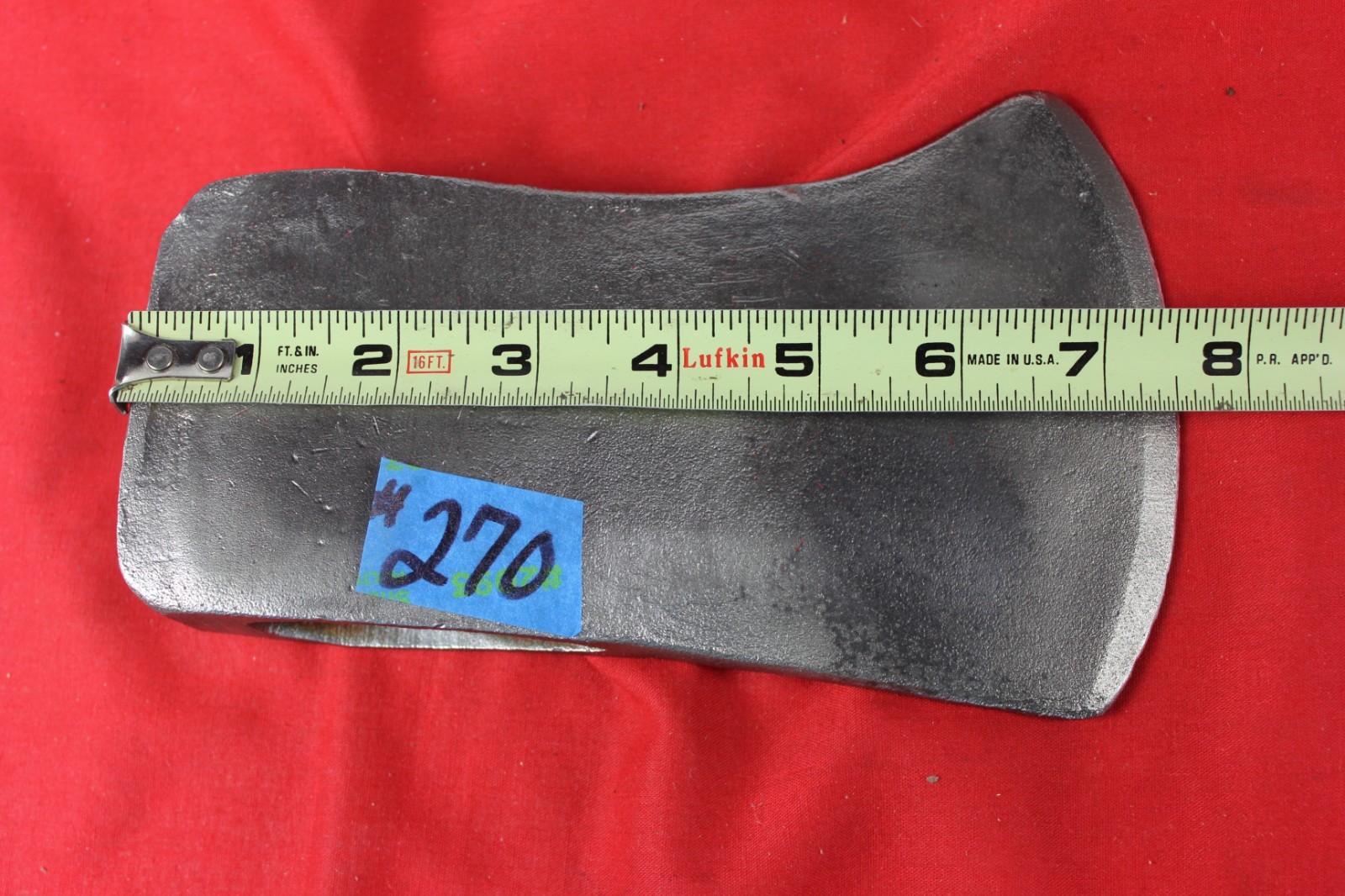 Vintage Axe Head 4 lb Single Bit Unbranded 3 lb 14 .5 oz