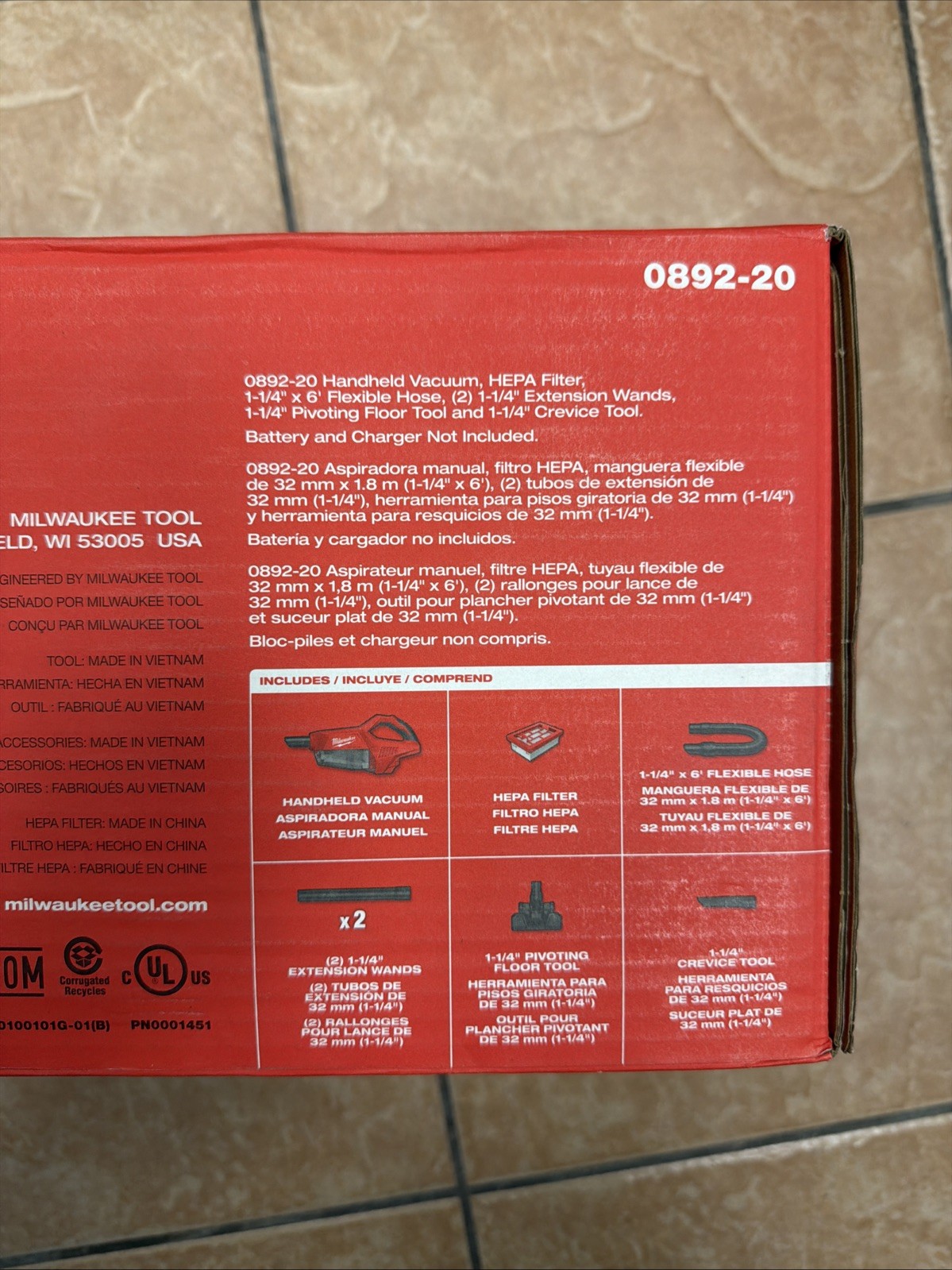 Milwaukee M18 Brushless Handheld Vacuum (Bare Tool)