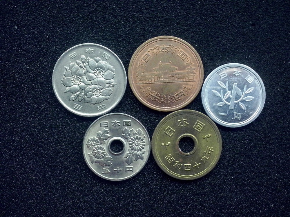 Japan 1 - 100 yen