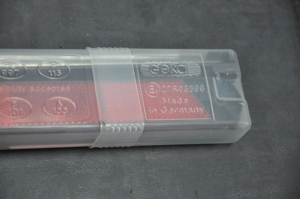 Warning triangle BMW E46 Compact E61 Touring breakdown triangle with container 6756429