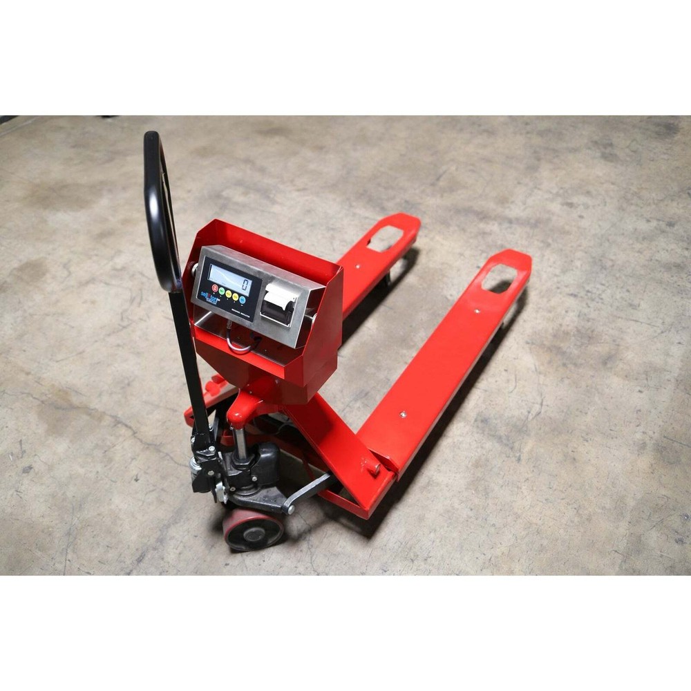 SellEton Pallet Jack Scale with Built-in Printer l 5000 lb Capacity