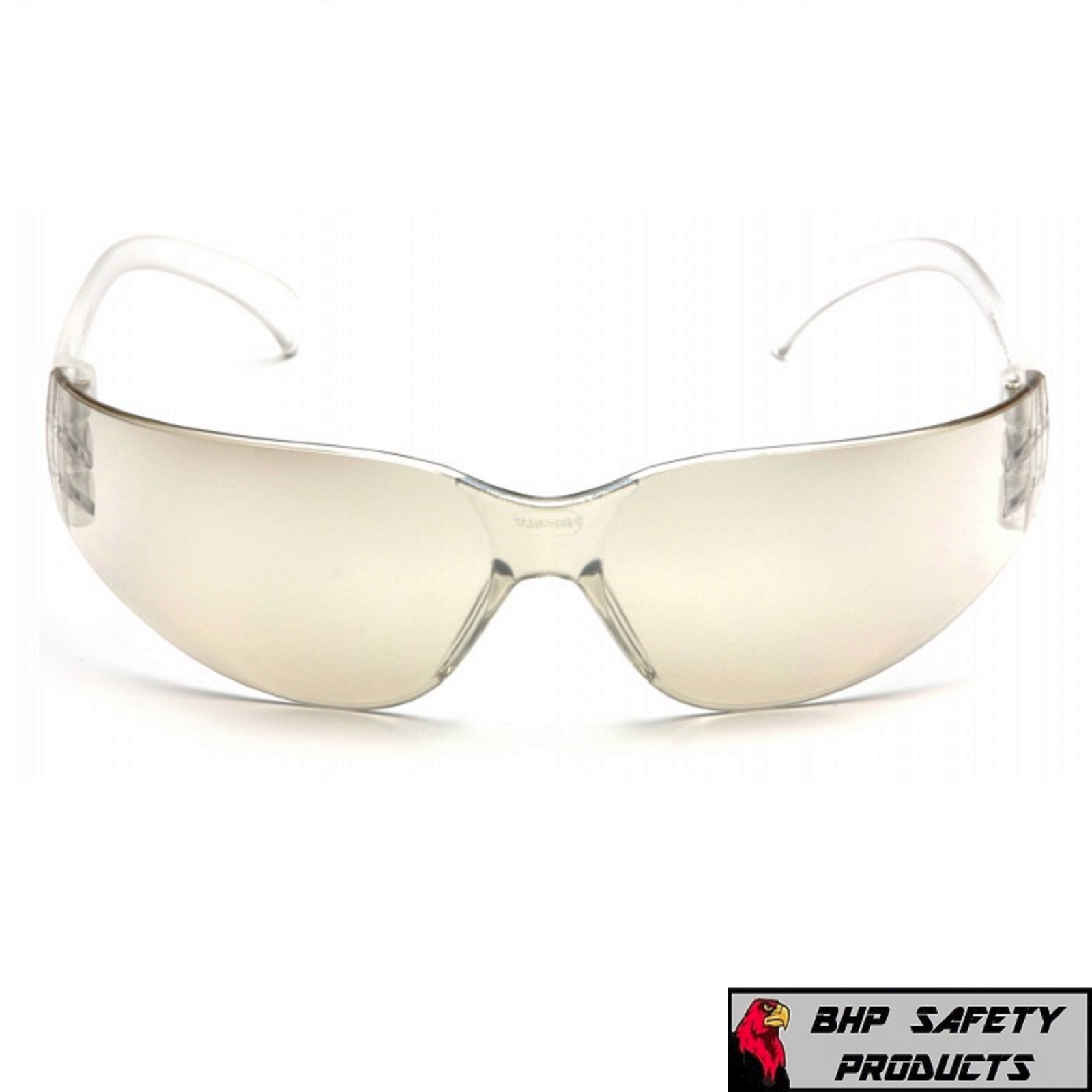 PYRAMEX INTRUDER SAFETY GLASSES INDOOR/OUTDOOR MIRROR I/O LENS S4180S (3 PAIR)