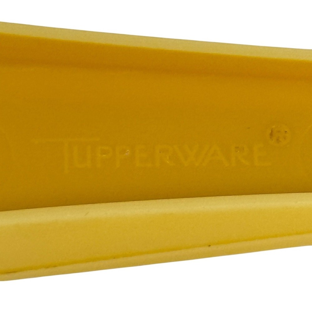Tupperware Yellow Egg Separator 779-11 and Small Colander Strainer 1200-4