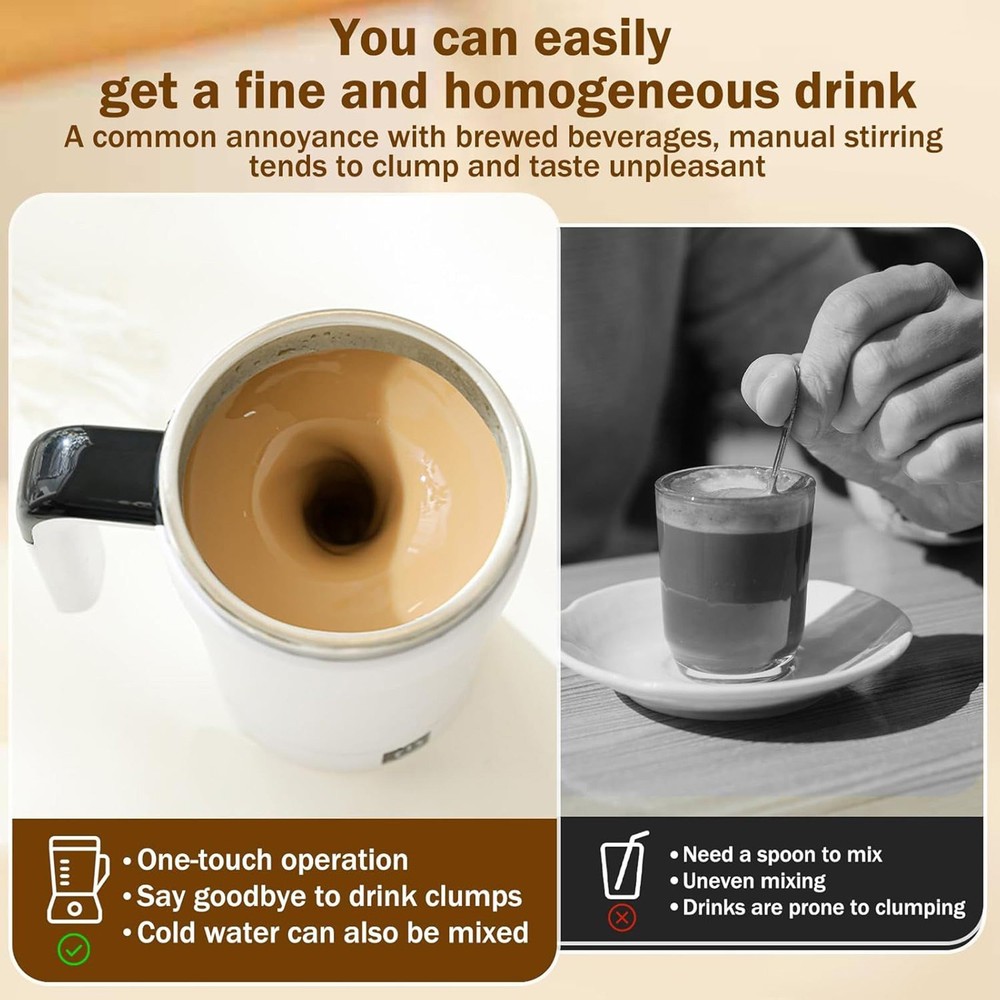 Automatic Stirring Cup Automatic Stirring Coffee Cup Electric Magnetic