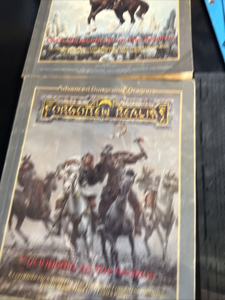Dungeons and Dragons Forgotten Realms Campaign Set Boxed 1987 COMPLETE
