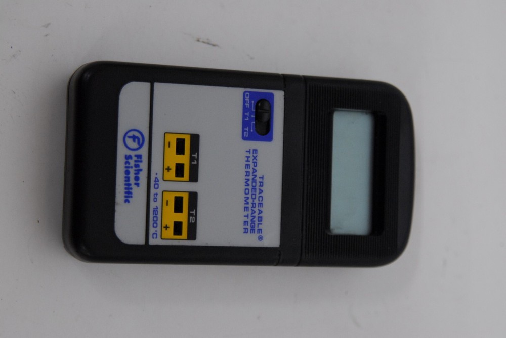 Fisher Scientific 15-077-11 Traceable Expanded-Range Thermometer - TESTED