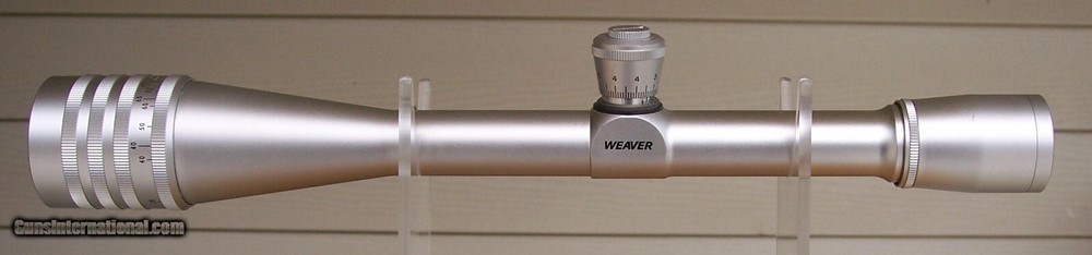 Weaver CT-36x A.O. Target Match Scope Micro-Trac ~Silver~