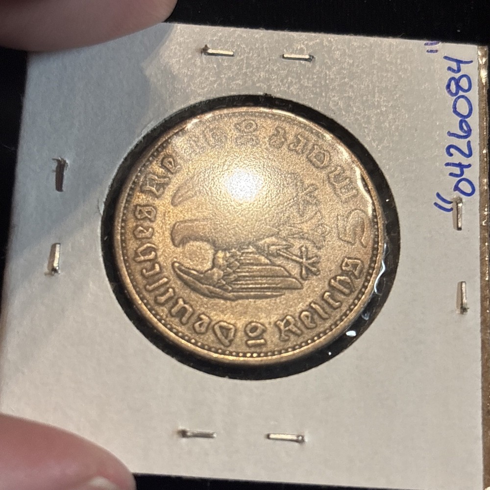 1936 A Germany 5 Mark Circulated Silver “0426084”