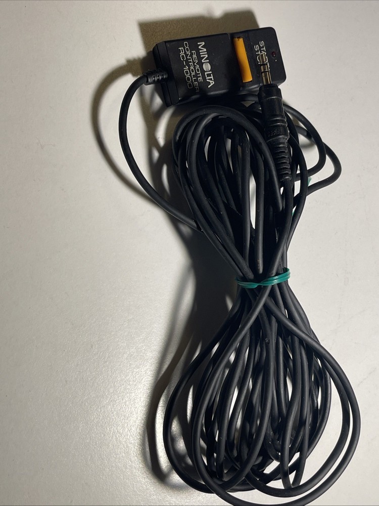 Genuine Minolta RC-1000 Wired Remote Shutter Controller Camera Flash Japan