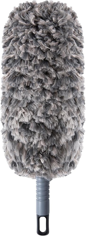 Lint 16.8'' Hand Duster, Microfiber Duster with Reble and Washable
