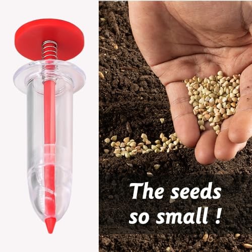 6Pcs Mini Sowing Seed Dispenser,Planter Tool, Handheld Seed Planter, Seed