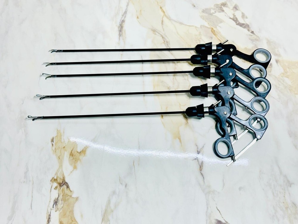 5pc Laparoscopic Grasper Forceps Scssor Enoscopy best Instruments Set 5mm