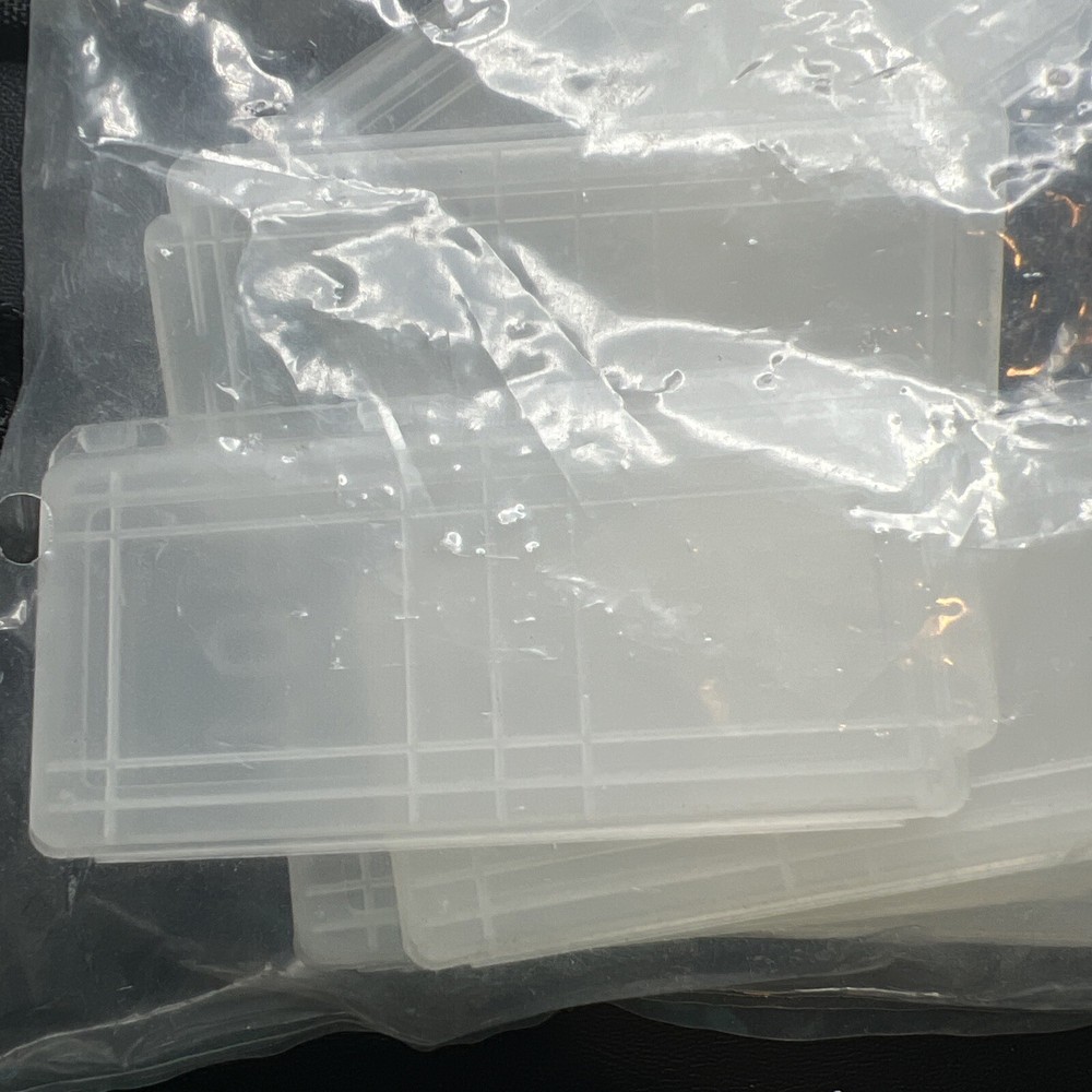 Pack of 10 (10 pc) Single Slide Plastic Microscope Mailers Holder Case