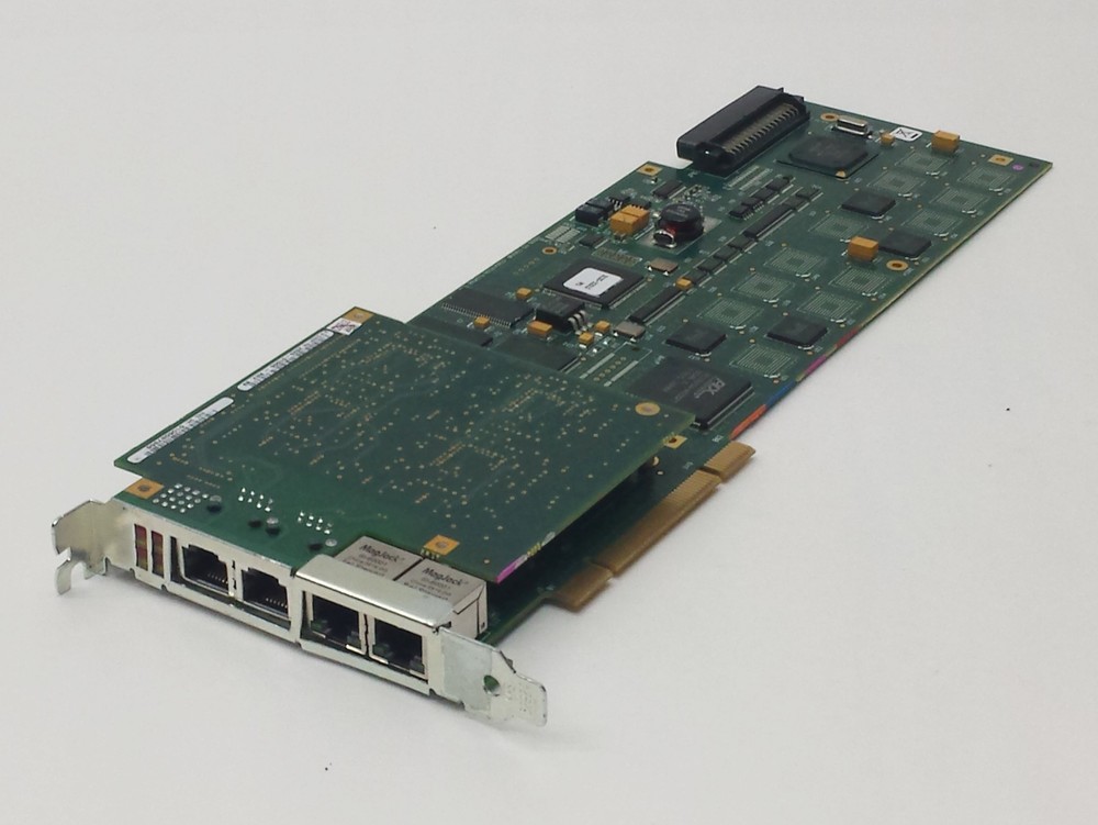 NMS NATURAL MICROSYSTEMS CG6000 CG 6000 T1/E1 ETHERNET INTERFACE PCI BOARD VOIP