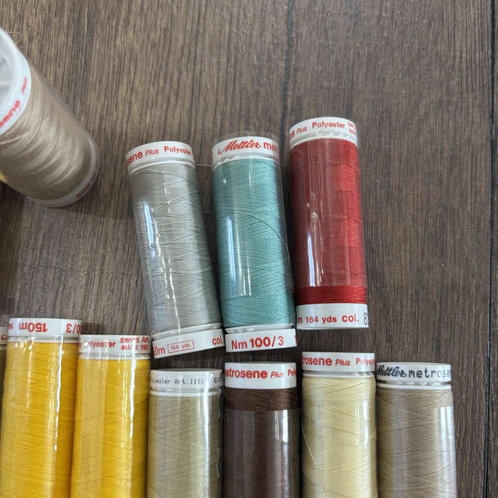 Acrylic Thread Organizer Storage Box with NEW Thread