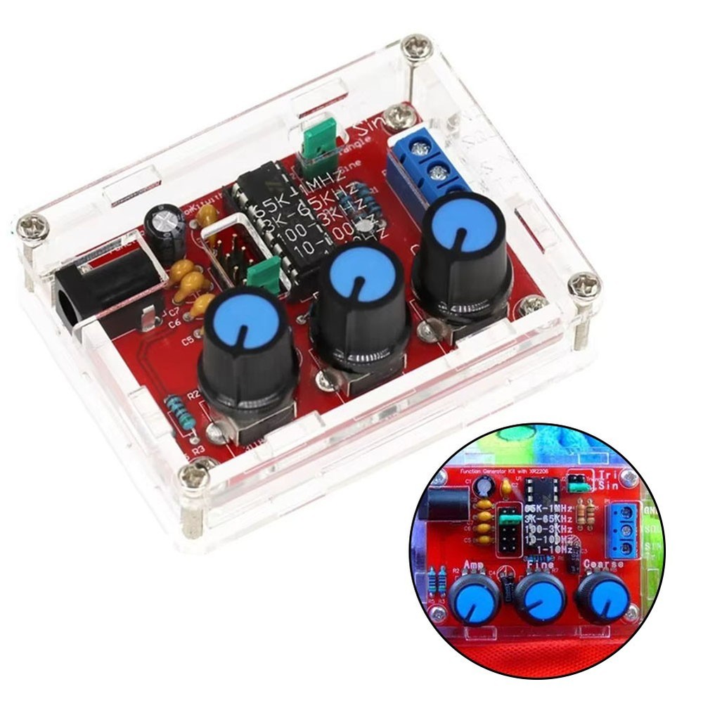 For XR2206 Signal Generator with Adjustable Amplitude Control for Testing