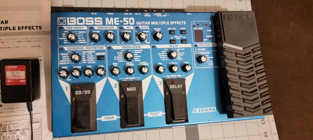 Boss ME-50 Guitar Multi-Effects Pedal
