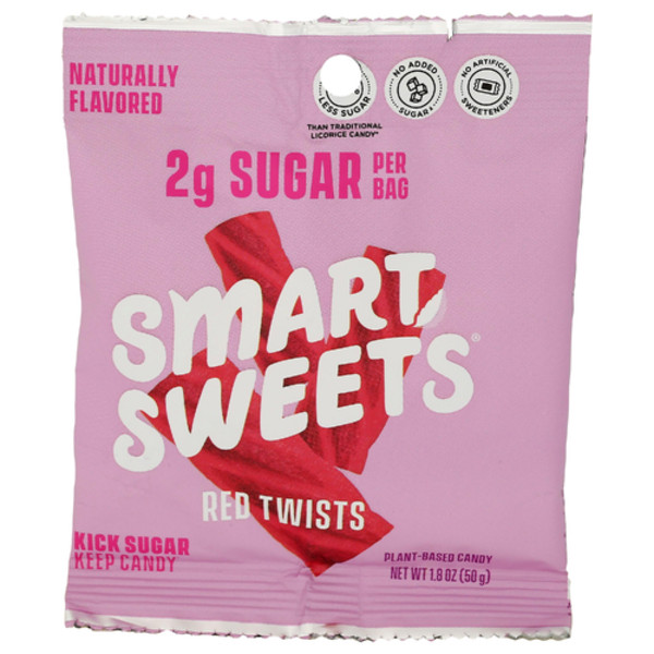 Smart Sweets Red Twists 1.8 oz - 3 Packs