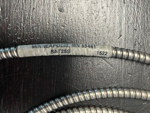 BANNER ENGINEERING BAT25S FIBER OPTIC CABLE 17224